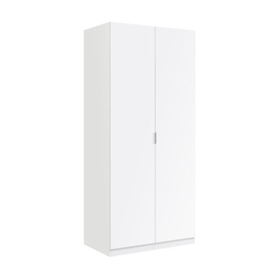KIT ARMADIO 2 ANTE 81X52XH180 CM BIANCO
