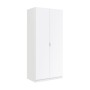 KIT ARMADIO 2 ANTE 81X52XH180 CM BIANCO