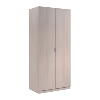 KIT ARMADIO 2 ANTE 81X52XH180 CM ROVERE CHIARO