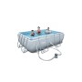 PISCINA C/TELAIO E POMPA 282X196XH84 CM 56629