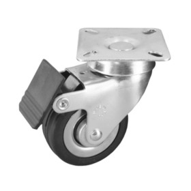 RUOTA MOBILE D 60 MM 160 BIS PIASTRA C/FRENO