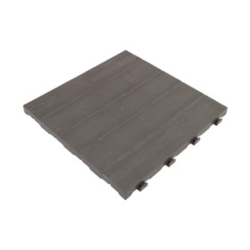 PAVIMENTO IN PP 40X40X2,5 CM E40 LM EFFETTO LEGNO