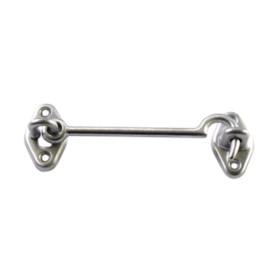 GANCIO FERMAFINESTRA OTTONE CROMO SAT 60 MM