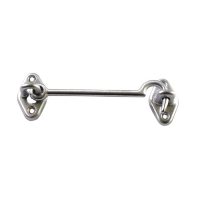 GANCIO FERMAFINESTRA OTTONE CROMO SAT 60 MM