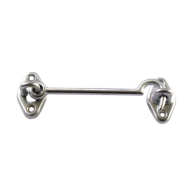 GANCIO FERMAFINESTRA OTTONE CROMO SAT 120 MM