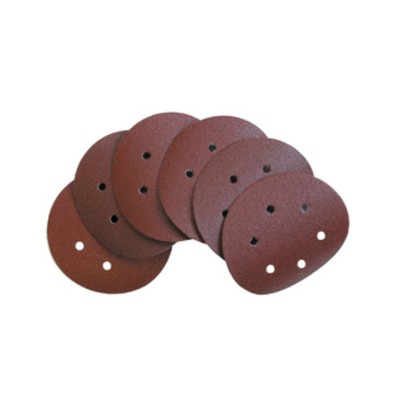 DISCO ABRASIVO VELCRO 6 FORI D 150 MM GRANA 180