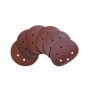 DISCO ABRASIVO VELCRO 6 FORI D 150 MM GRANA 180