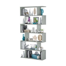 KIT LIBRERIA ATHENA 80X25X192 CEMENTO