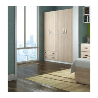 LINEA MODERN ARMADIO 2A+2C OL/BI 90X52X210