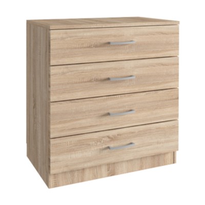 KIT CASSETTONE 4 CASSETTI 70X40XH72 CM ROVERE