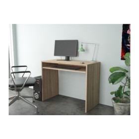 KIT SCRIVANIA 90X45XH74 CM 1 RIPIANO ROVERE