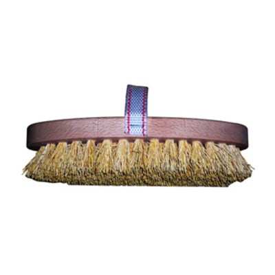 BRUSCA FIBRA NATURALE SUPPORTO LEGNO