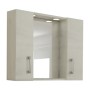 SPECCHIO DA BAGNO 960 A 2 ANTE ROVERE BIANCO