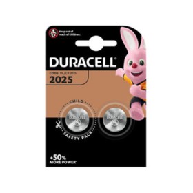 DURACELL BATTERIA A BOTTONE CR2025 BL 2 PZ