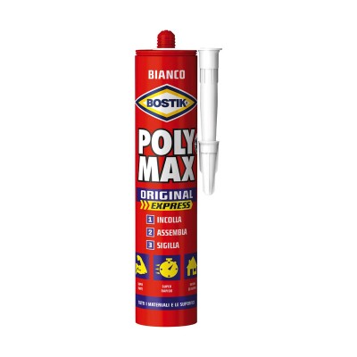 BOSTIK POLYMAX ORIGINAL 425 G BIANCO CARTUCCIA