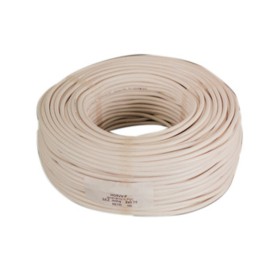 CAVO ELETTRICO H05VV-F SEZ 2X1,00 MM BIANCO *