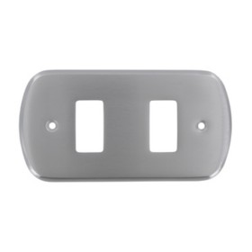 COPRINTERRUTTORE AURORA CROMO SAT. MIS. B