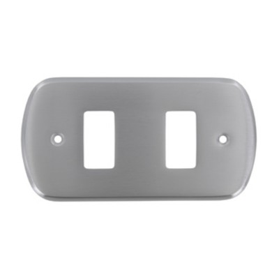 COPRINTERRUTTORE AURORA CROMO SAT. MIS. B