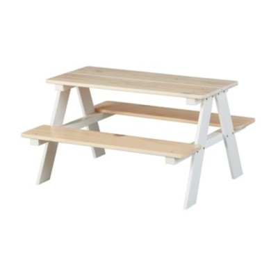 SET PIC NIC IN LEGNO P/BAMBINI 90X82XH50 CM