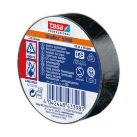 NASTRO ISOLANTE CERTIFICATO NERO 15 MM X 10 MM