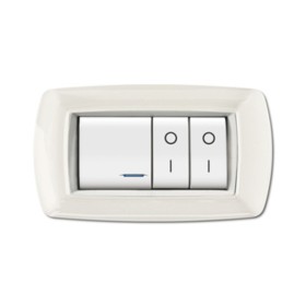 PLACCA LIFE LIVING PLAST BIANCO 4P CORNICE BIANCO