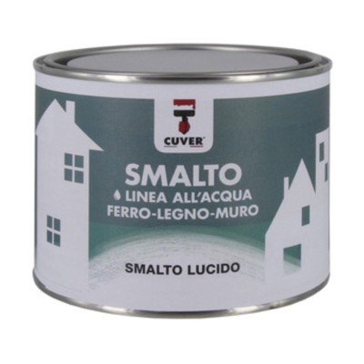 SMALTO LUCIDO ALLACQUA CUVER 0,50 L ROSSO 315
