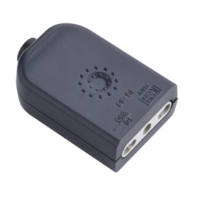 PRESA BIPASSO 2P+T NERO FIG.1