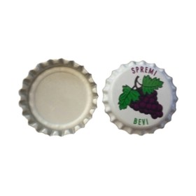 TAPPO CORONA UVA C/VIPLA D 26 MM CF 100 PZ