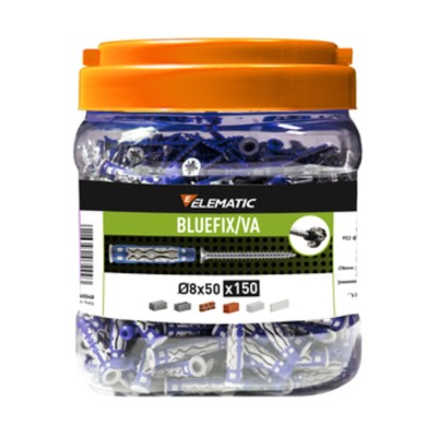ELEMATIC TASSELLO BLUEFIX VA 8X50 BARATTOLO 150 PZ