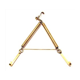 BL APPENDIPIATTI A MOLLA OTTONATO 32X46 CM (PZ.2)