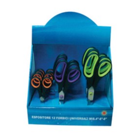 ESPOSITORE 12 FORBICI UNIVERSALI 100 150 200 MM