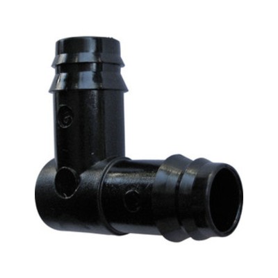 RAINFALL RACCORDO A GOMITO TUBI GF 14X16 BL 10 PZ