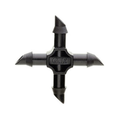 RAINFALL RACCORDO A CROCE TUBI GF 4X6 BL 10 PZ