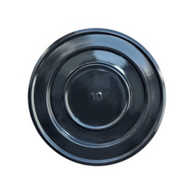 ROSONE PER TUBO DI STUFA D 10 CM NERO