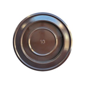 ROSONE PER TUBO DI STUFA D 12 CM MARRONE