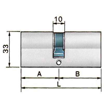 Cilindro cantiere cr/sat 80(30+50)