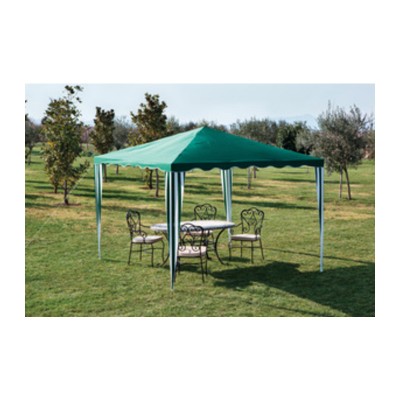 C GAZEBO IN ACCIAIO E POLIESTERE 300X300 CM VERDE