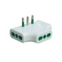 FME 82.220 ADATTATORE 16A 2P+T 3 PRESE 2P+T BIPAS