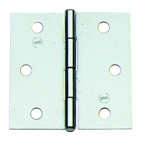 CERNIERA PERNO FISSO 121 IN INOX 1.1/2 40X40 MM