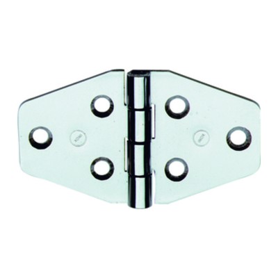 CERNIERA PERNO FISSO 854 IN INOX NAUTICA 70X40 MM