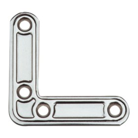 PIASTRA 153/IN A L INOX DI RINFORZO 40X40 MM