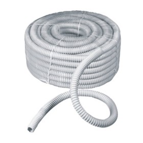 GUAINA SPIRALATA FLESSIBILE D 32 MM GRIGIO