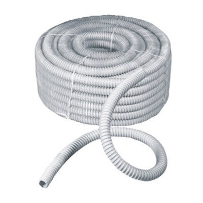 GUAINA SPIRALATA FLESSIBILE D 32 MM GRIGIO