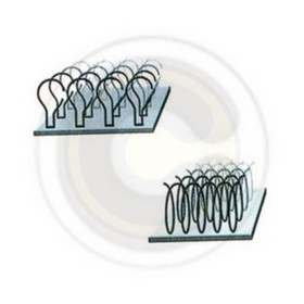 NASTRO A STRAPPO GANCIO P/VELCRO DG BIANCO