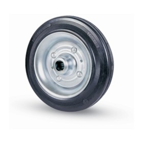 RUOTA INDUSTRIALE D 150 MM GOMMA 112 C/CUSCINET