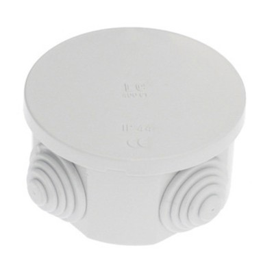 CASSETTA DERIVAZIONE STAGNA IP44 D 80X40 MM