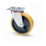 RUOTA POLIURETANO D 125X25 MM 22 PIASTRA GIREVOLE