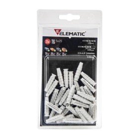 ELEMATIC BLISTER TASSELLO T6/VA 10X50 MM VITE 4+4 PZ*
