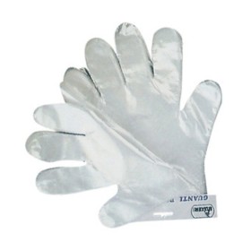 GUANTI MONOUSO POLITENE 100 PZ