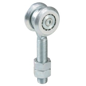 Carrello fisso 2 cuscinetti mm.24